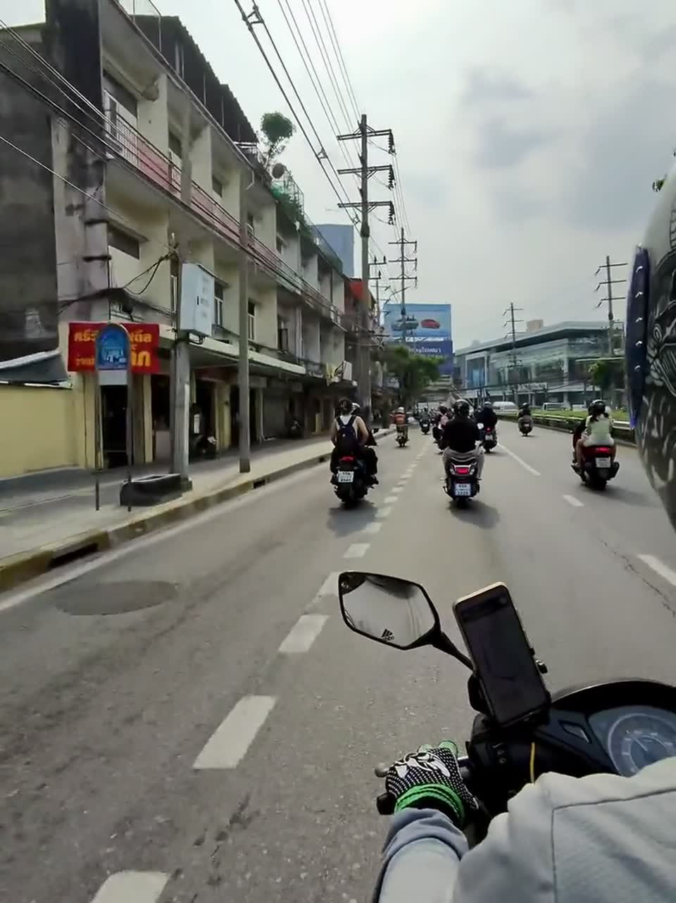 Bangkok en moto