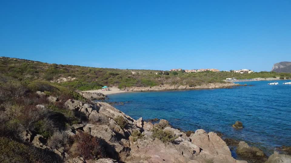 Barcos fondeados