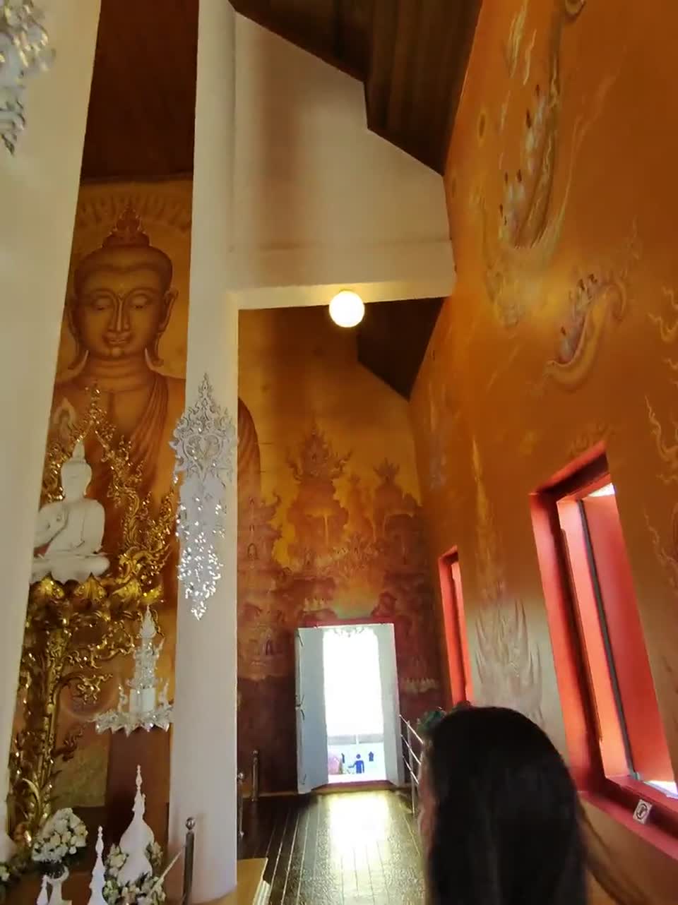Templo Blanco, vista interior